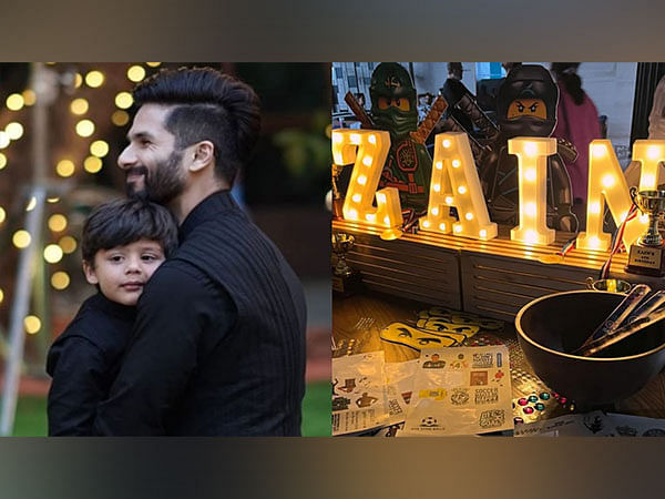 Shahid Kapoor, Mira Rajput celebrate son Zain's 6th birthday with a 