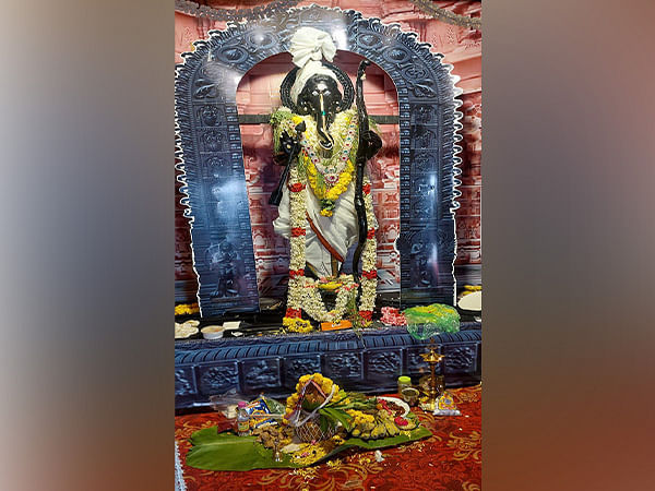 Chennai: Replica of Ram Mandir in Chennai adds unique touch to Ganesh Chaturthi festivities