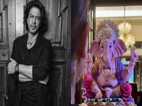 Shah Rukh Khan welcomes Ganpati Bappa at Mannat, sends heartfelt wishes to fans