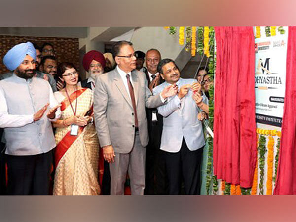 Punjab and Haryana High Court judges, Justice Deepak Gupta & Justice Vikram Aggarwal inaugurate 'Madhyastha' Centre of Excellence at Chandigarh University