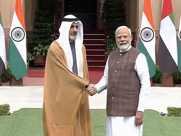 Abu Dhabi Crown Prince meets PM Narendra Modi in Delhi