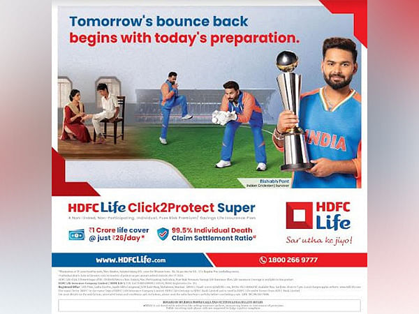 Rishabh Pant's Story Powers HDFC Life's Latest Protection Campaign on Preparing Today for a Secure Tomorrow