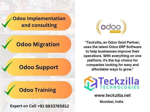 Teckzilla Technologies Announces the Launch of Odoo 18 - Powering Businesses with the Latest ERP Technology