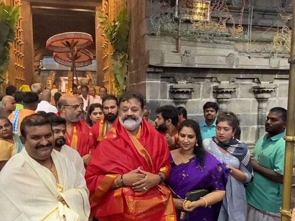 Union Minister Suresh Gopi seeks blessings at Tirumala Tirupati temple