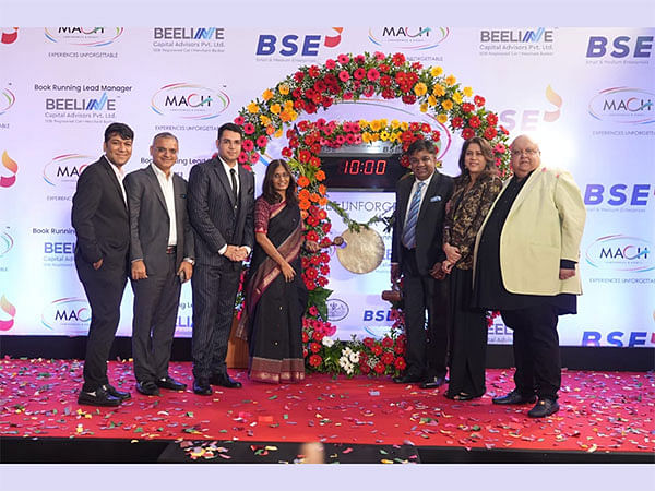 Mach Conferences and Events Limited Shares Debut with 33 per cent Gain on BSE SME