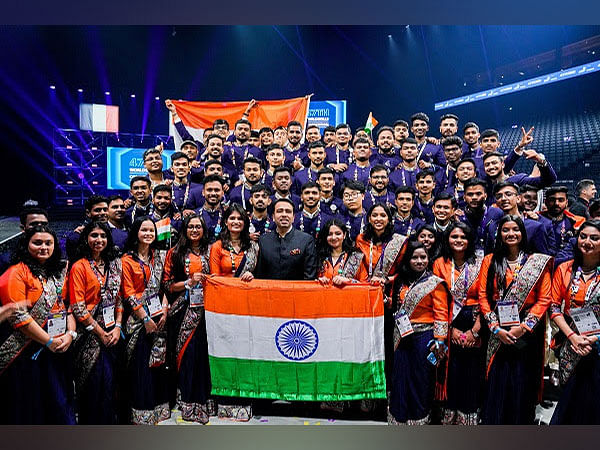 Jayant Chaudhary Visits France to Cheer for Team India at WorldSkills 2024; 60 Participants Competing in 52 Skills