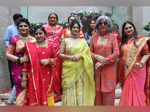 Star-Studded Gauri Ganpati Hosted by Usha Kakade Shines with Bollywood Glamour and Philanthropy