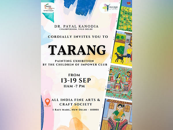 Tarang First-Ever Exquisite Art Exhibition By The Children Of Migrant Workers In Delhi-Ncr