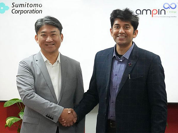 Sumitomo Corporation, AMPIN Energy Transition form joint venture to build 100 billion Yen green energy projects in India