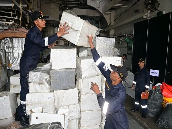 Indian Navy gears up for humanitarian assistance, disaster relief in Myanmar amid Typhoon Yagi