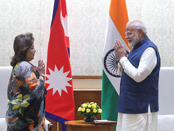 Prime Minister Narendra Modi receives wishes from Nepal Foreign Minister Arzu Rana Dueba among many others