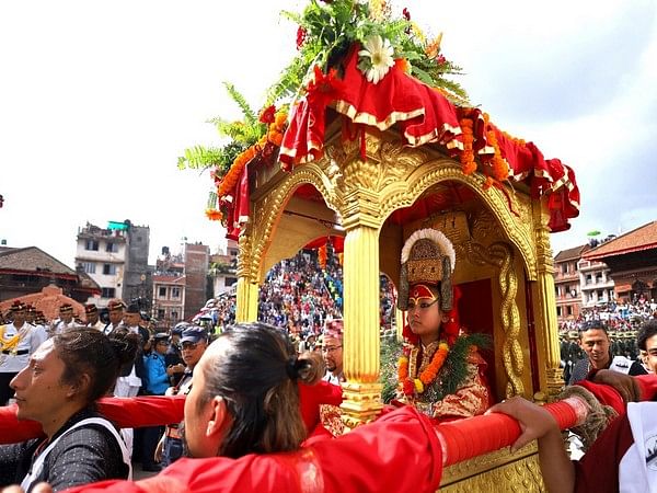 Nepal's living deities embark on Kathmandu's five-day tour, signal arrival of festive season