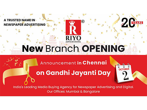 Riyo Advertising Expands to Chennai, Strengthening its Pan-India Reach and Service Offering