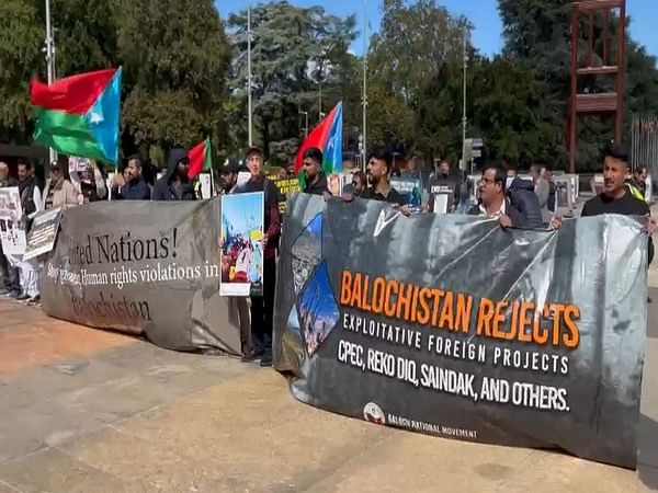 Geneva: Baloch National Movement holds protest and photo exhibition at UN against human rights violations in Balochistan