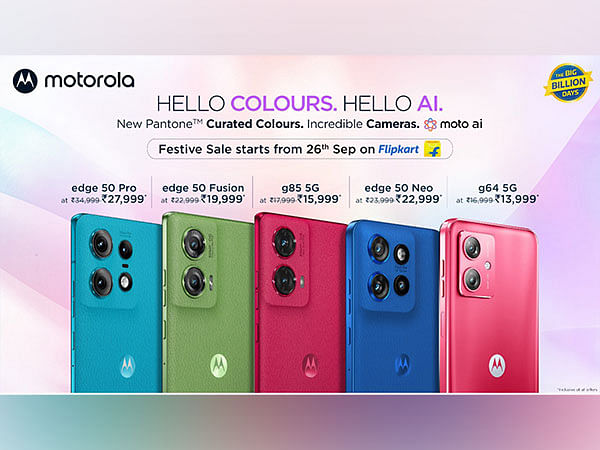 Motorola Unveils Unbelievable Prices for Flipkart's Big Billion Days Sale 2024 for Its Bestselling Smartphones- Sale Starts from 26th Sep 00:00 Hrs