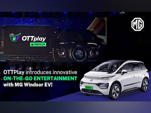 OTTplay Introduces Innovative on-the-go Entertainment Experience Integrated on MG Motors' Latest Car Dashboard