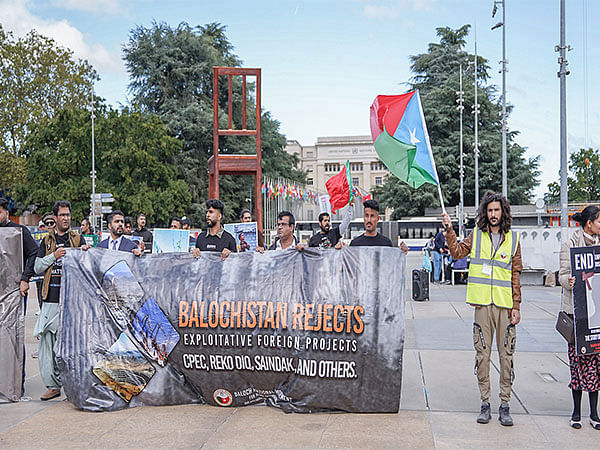 Baloch photographers exhibit stories of hardship and struggle as they protest at UNHRC