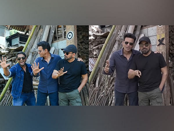  Manoj Bajpayee, Raj & DK share fun glimpse from 'The Family Man 3' sets 