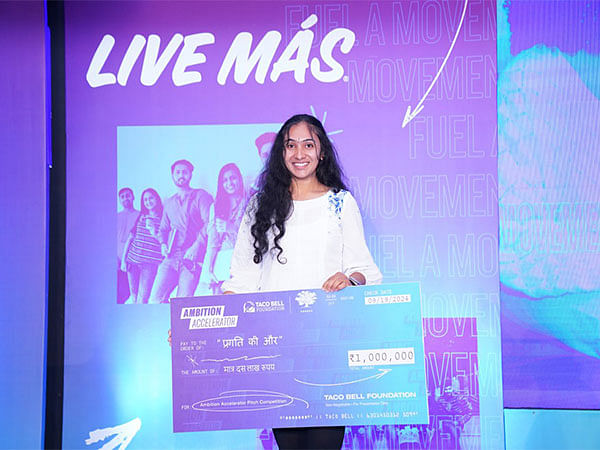 Taco Bell Foundation Unveils India's Top Changemakers at Ambition Accelerator Summit; Awards Winner Daljeet Kaur with Grant Prize of Rs 10 Lakhs