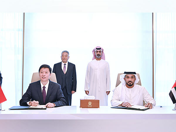 H.H. Sheikh Ammar bin Humaid Al Nuaimi Receives Member of China's National Political Committee