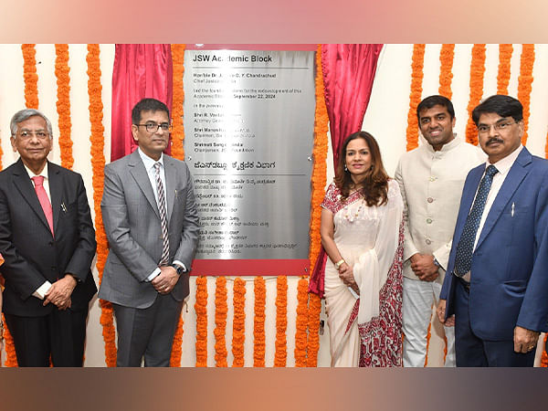 Chief Justice of India D.Y. Chandrachud lays foundation stone of JSW Academic Block at National Law School, Bengaluru