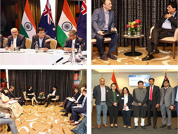 Piyush Goyal holds series of meetings with stakeholders on Day 1 of Australia visit