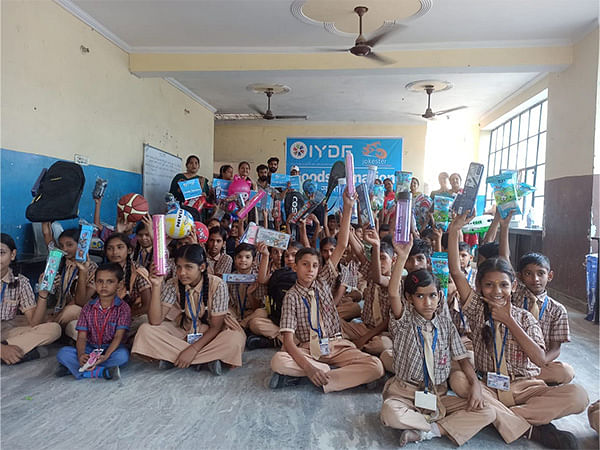 IYDF and Joker Riders Cycle Store Bring Joy and Care to Students at SDM Public School in Jaipur