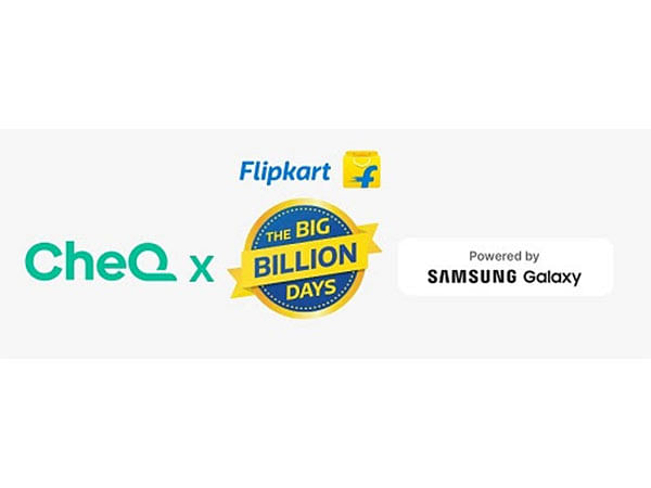 CheQ Joins Hands with Flipkart for its Flagship Big Billion Days Sale: Unlock Extra Savings with Every Purchase