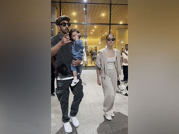 Alia Bhatt back from Paris Fashion Week, spotted at airport with Ranbir, Raha 