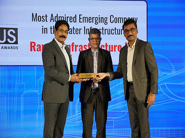 Ramky Infrastructure Limited Wins 'Most Admired Emerging Company in Water Infrastructure' Award