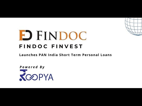 FinDoc Finvest Launches Digital Lending with Short-Term Personal Loans Powered by Latest Technology Stack for Origination, Underwriting and Analytics of Roopya