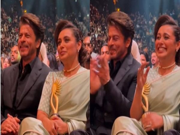 IIFA 2024: SRK, Rani Mukerji spotted sharing light hearted moments post-win