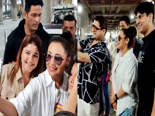 Rani Mukerji's sweet airport interaction with fans is pure love and all smiles