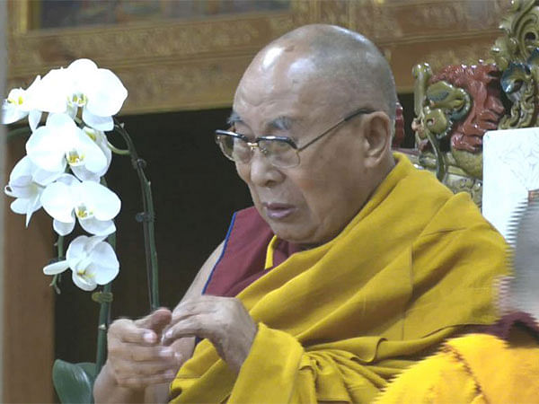 Taiwanese devotees attend teachings of the Dalai Lama in Dharamshala