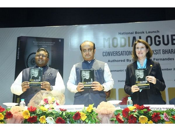 Dr Ashwin Fernandes's book Modialogue Launched at Pradhanmantri Sangrahalaya