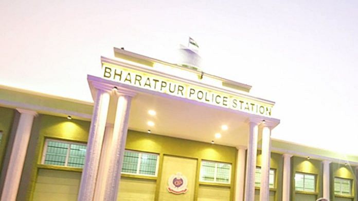 File photo of Bharatpur Police Station building | Photo ANI