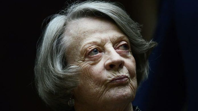 British actress Maggie Smith | File Photo: REUTERS/Dylan Martinez