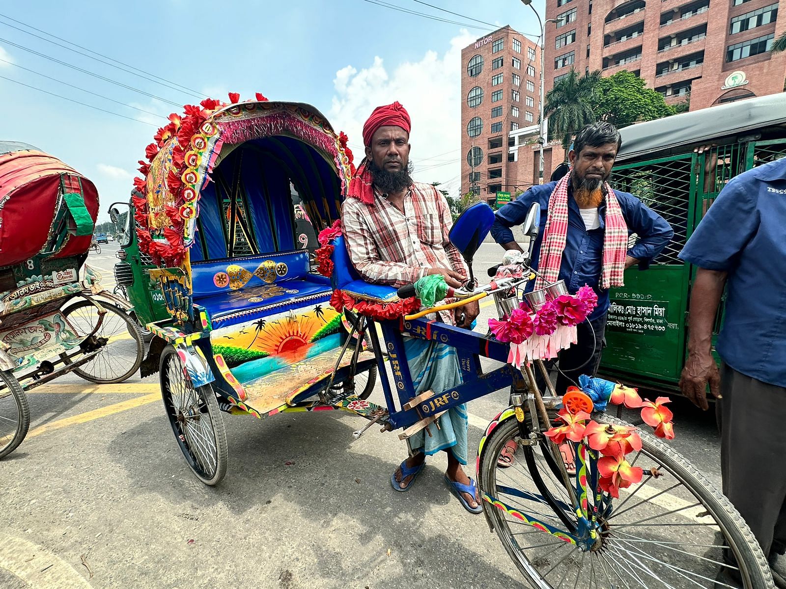 Rickshaw pullers and auto rickshaw drivers were allegedly being harassed by corrupt traffic cops, when the Awami League government was in power | Ananya Bhardwaj | ThePrint