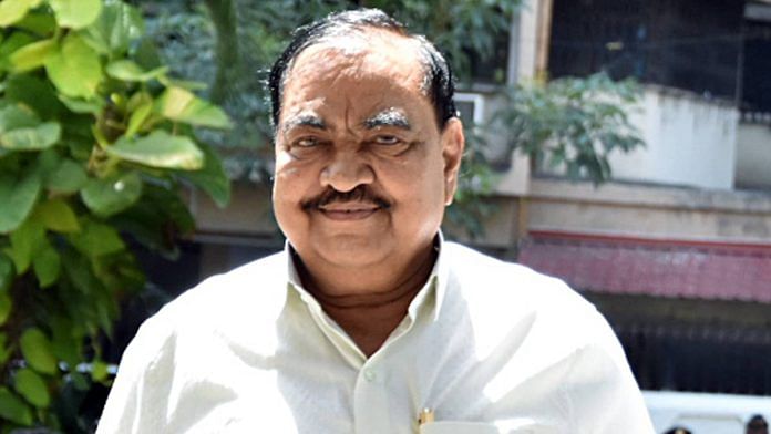 File photo of Eknath Khadse | ANI