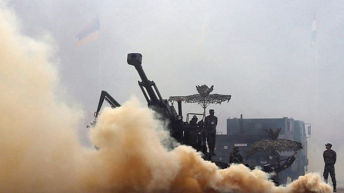 Indian Army soldiers participate in a mock drill exercise during the Army Day parade in New Delhi | REUTERS/Anindito Mukherjee/File Photo