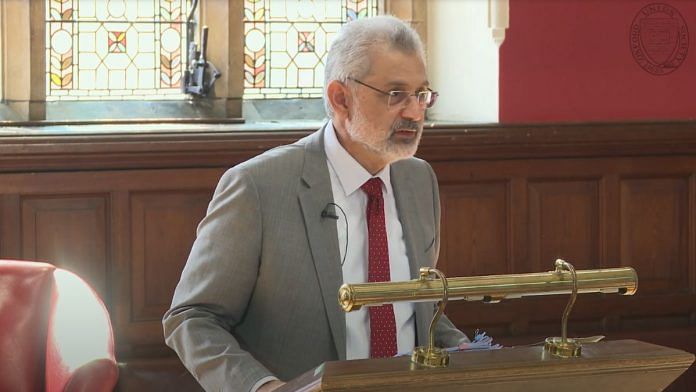 Pakistan Chief Justice Qazi Faez Isa at The Oxford Union