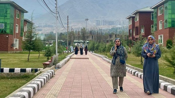 Students at the Islamic University of Science and Technology, Awantipora | Sanya Dhingra | ThePrint