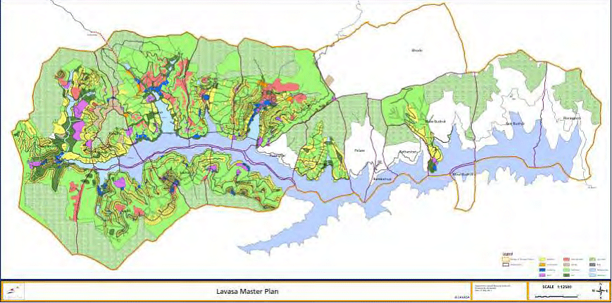 Lavasa master plan (2014) | Courtesy: Lavasa Corp