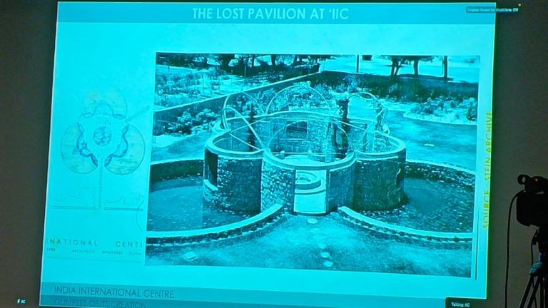 Mystery of the vanished pavilion in Delhi’s IIC. ‘Nobody knows where, how it disappeared’