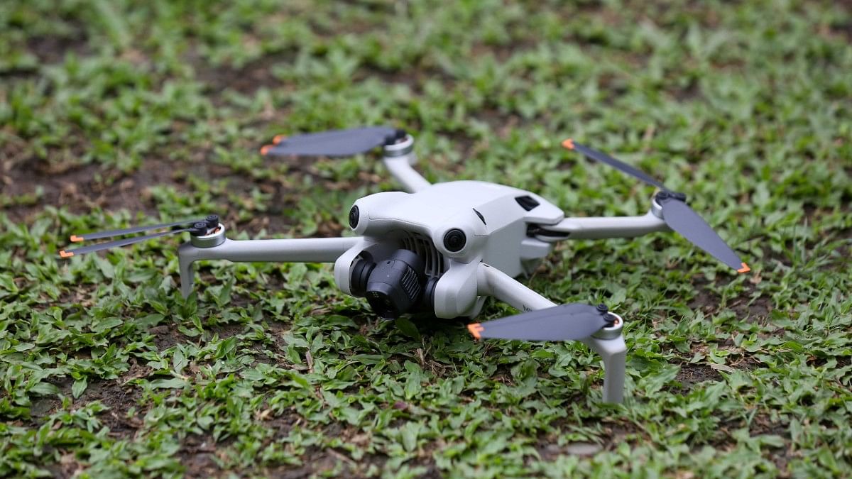 A drone used by Kuki village defence force for surveillance | Suraj Singh Bisht | ThePrint