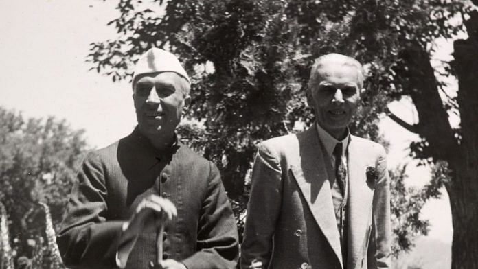 File photo of Jawahar Lal Nehru and Mohammed Ali Jinnah | Commons