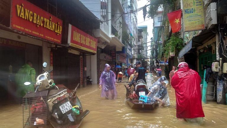 Severe floods, landslides continue to impact northern Vietnam, over 190 dead