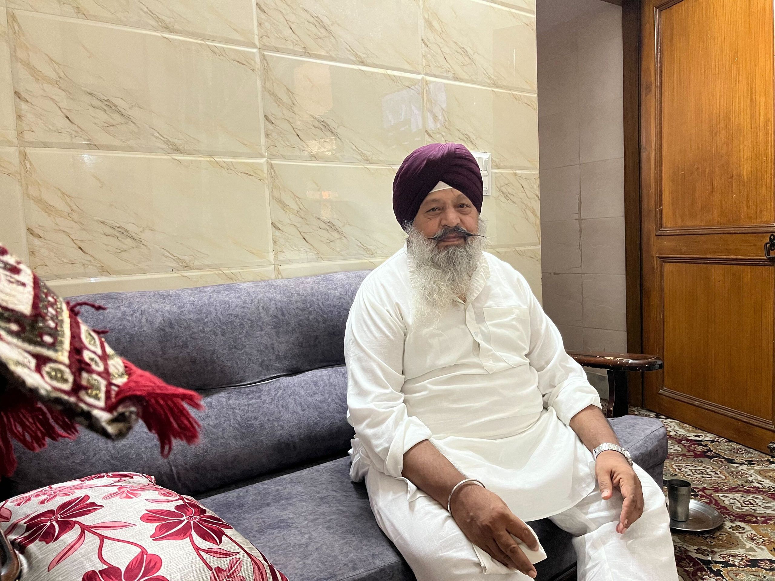 Afghan Sikh Piara Singh has lived in Delhi's Tilak Nagar since the 1990s | Pia Krishnankutty | ThePrint