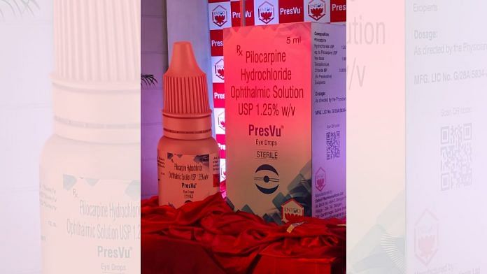 PresVu eye drop by Entod Pharmaceuticals | Sumi Sukanya Dutta | ThePrint