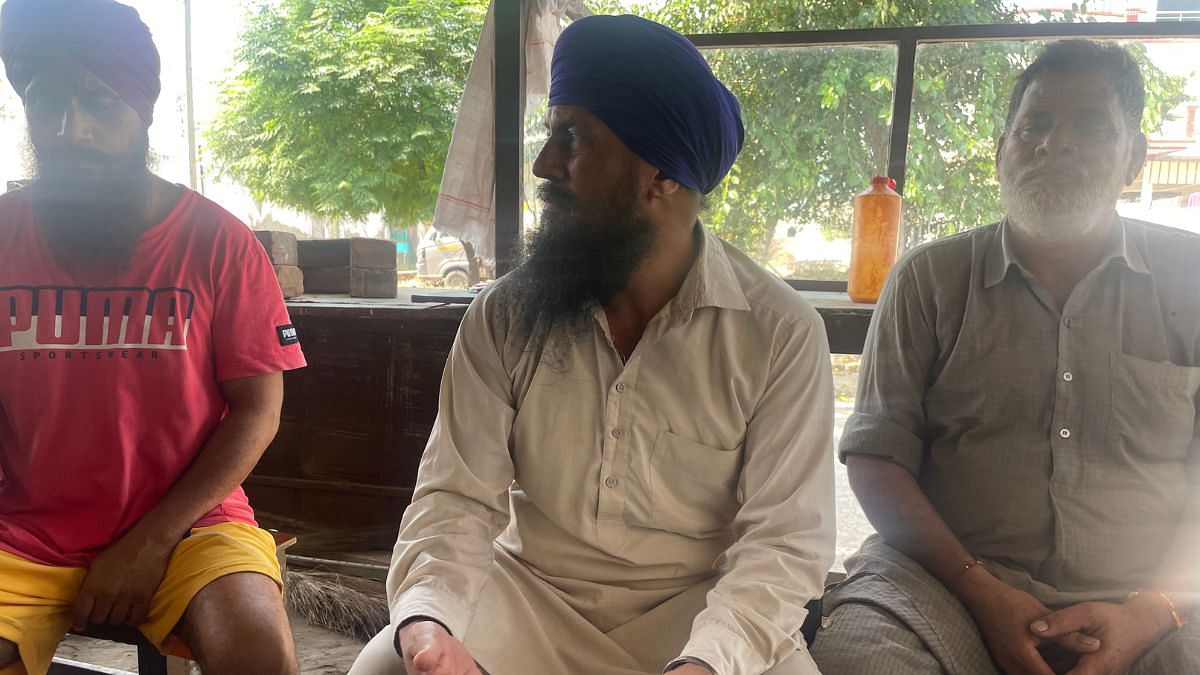 At a tea shop in Mullana's Khanpur village, in Ambala district | Shanker Arnimesh | ThePrint